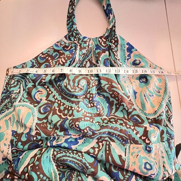 Lane Bryant Plus Halter Paisley Maxi Dress - Picture 11 of 11